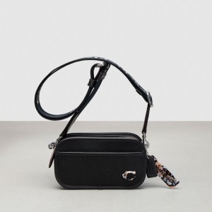 Borsa Crossbody Donna Coach Crossbody Belt In Coachtopia Leather Nere | ITTCH780