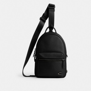 Borsa Crossbody Uomo Coach Charter Pack Nere | ITSGK215