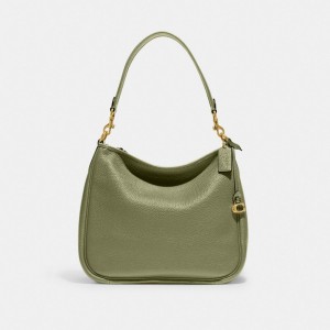 Borsa a Tracolla Donna Coach Cary Verde Oliva | ITLIH861