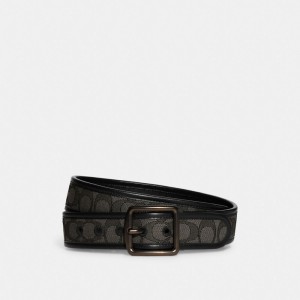 Cinture Uomo Coach Harness Buckle, 38 Mm Nere | ITILS263