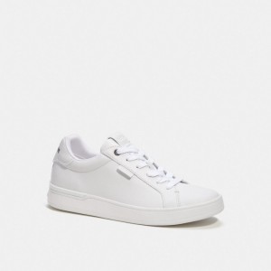 Sneakers Donna Coach Lowline Low Top Bianche | ITHAH375