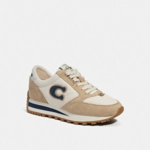 Sneakers Uomo Coach Runner Bianche | ITDFV139