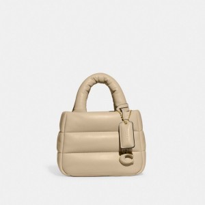 Tote Donna Coach Mini Pillow Bianche | ITEBI934