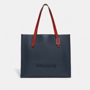 Tote Donna Coach Relay Blu | ITILD939