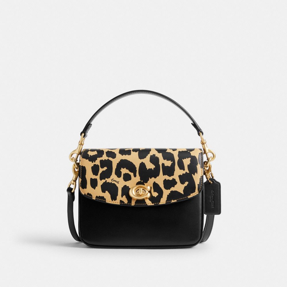 Borsa Crossbody Donna Coach Cassie 19 With Leopard Print Leopardate Colorate | ITWNP774