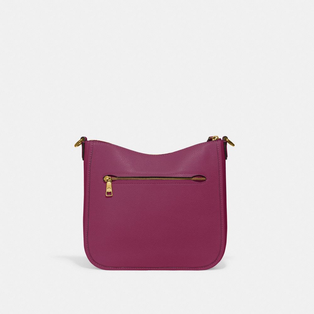 Borsa Crossbody Donna Coach Chaise Viola Profondo | ITQMA775