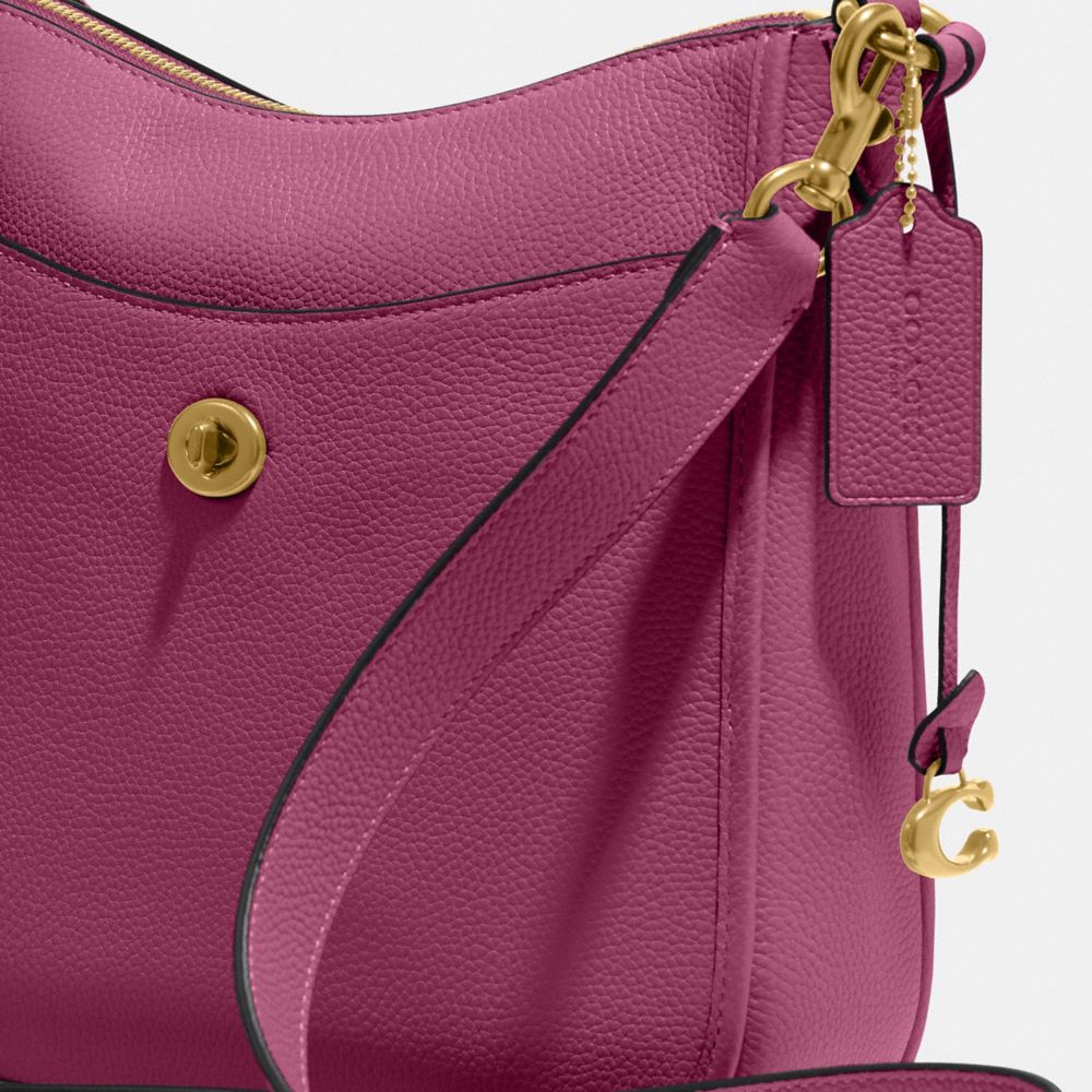 Borsa Crossbody Donna Coach Chaise Viola Profondo | ITQMA775