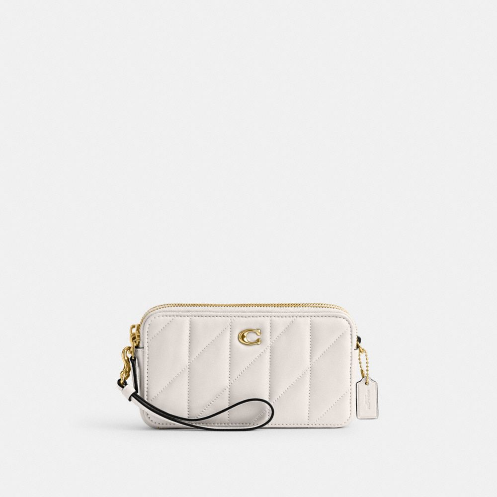 Borsa Crossbody Donna Coach Kira With Pillow Quilting Bianche | ITKOW793