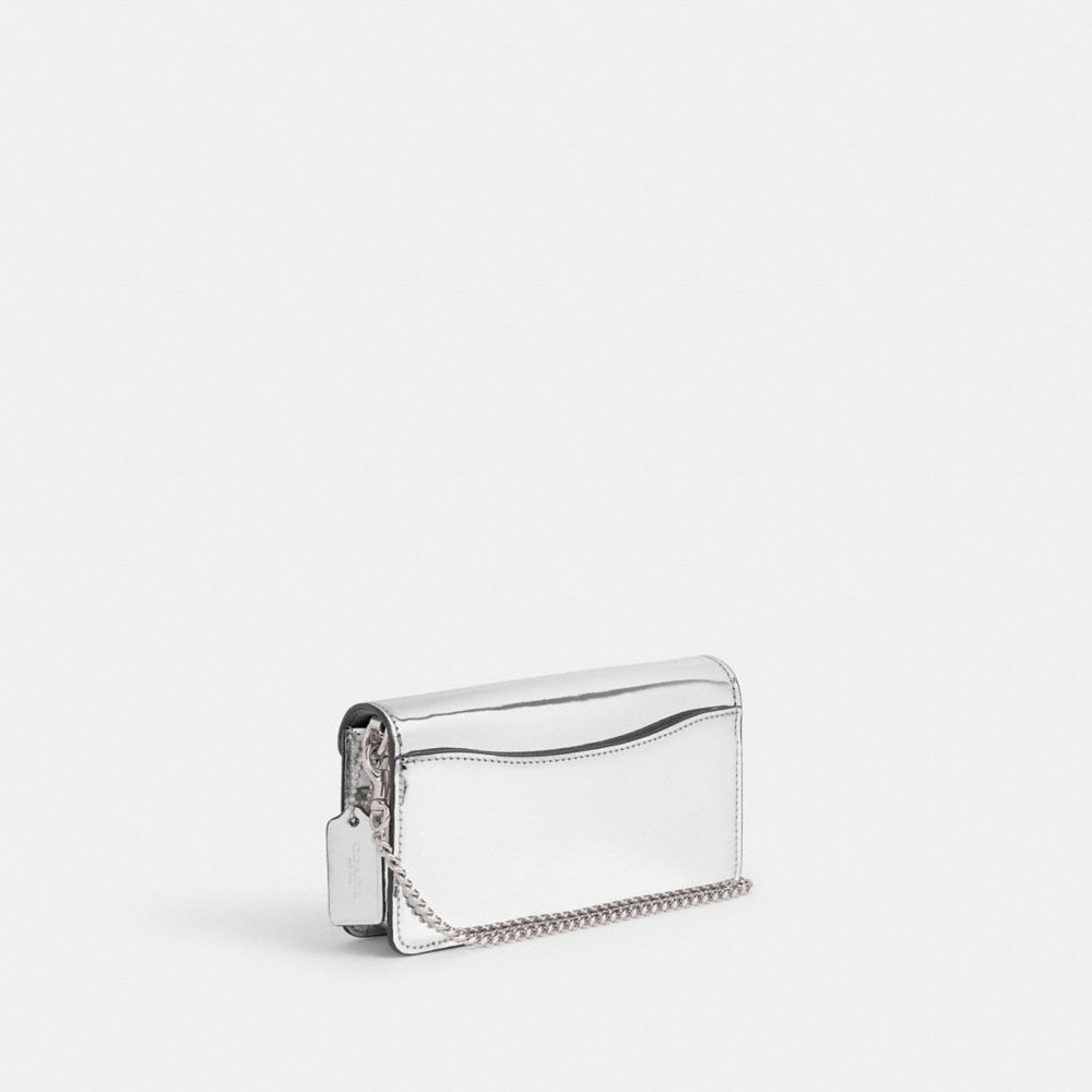 Borsa Crossbody Donna Coach Tabby In Metallic Argento Argento | ITLIK809