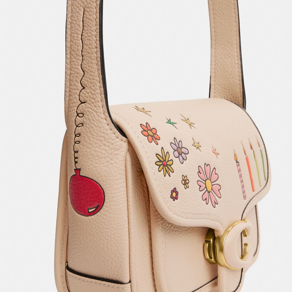 Borsa Crossbody Donna Coach X Observed By Us Tabby Messenger 19 Bianche Colorate | ITPJM818