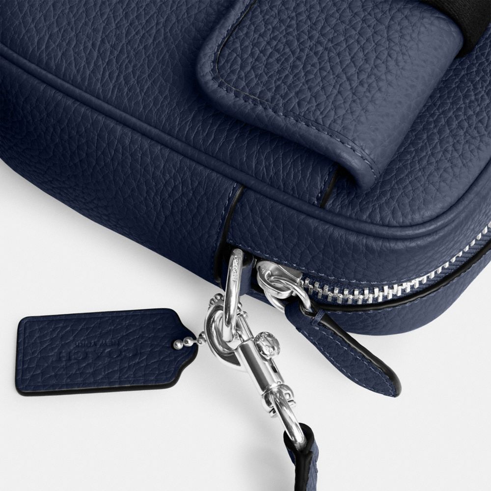 Borsa Crossbody Uomo Coach Beck Crossbody Blu Profondo | ITYXS209