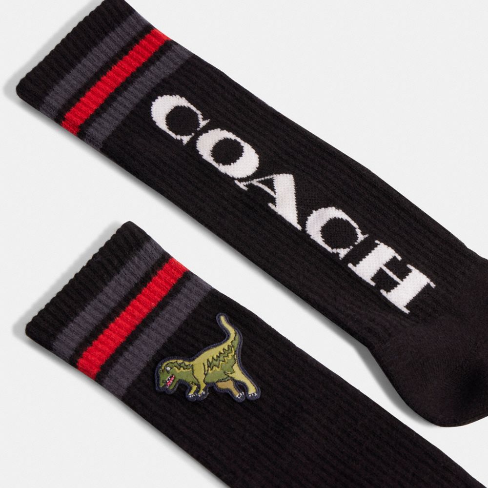 Calzini Uomo Coach Sport Calf Nere | ITLIV274