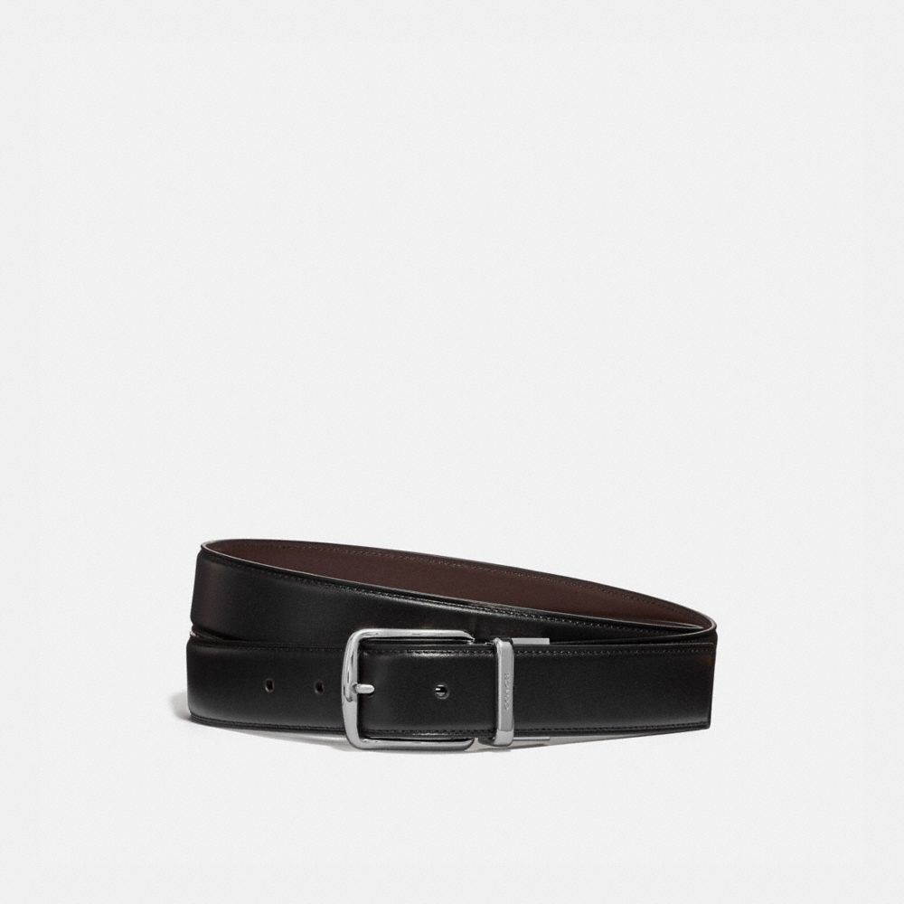 Cinture Uomo Coach Harness Buckle Cut To Size Reversible, 32 Mm Nere Marroni | ITQMR255