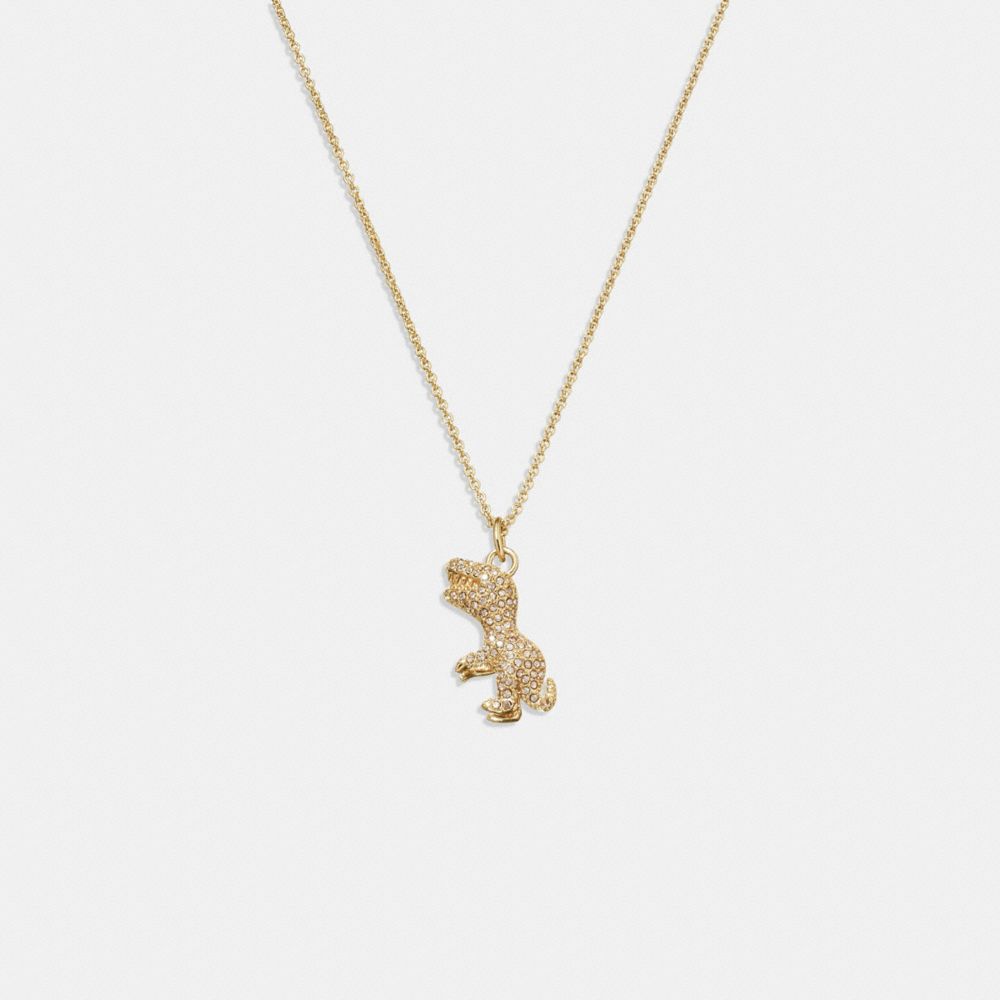 Collana Donna Coach Pavé Rexy Oro | ITKOP585