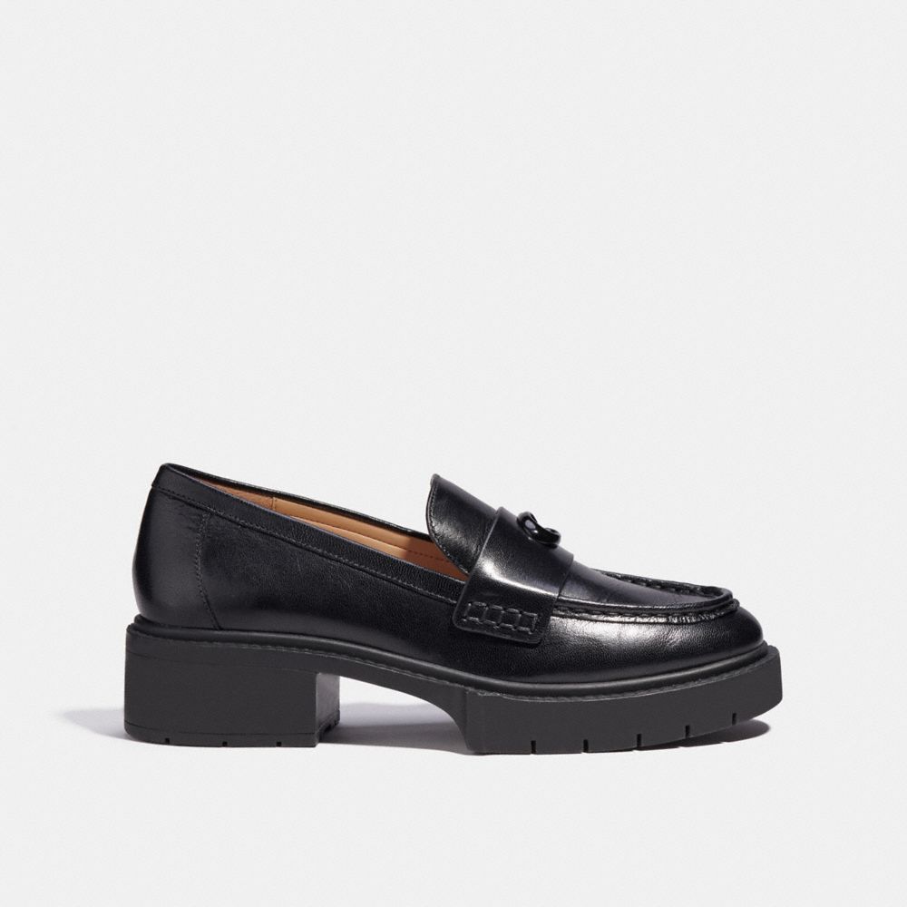 Loafer Donna Coach Leah Nere | ITXYU339