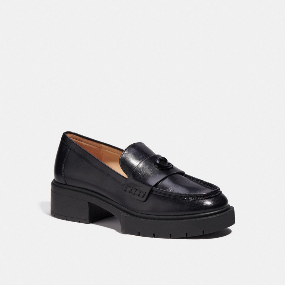 Loafer Donna Coach Leah Nere | ITXYU339