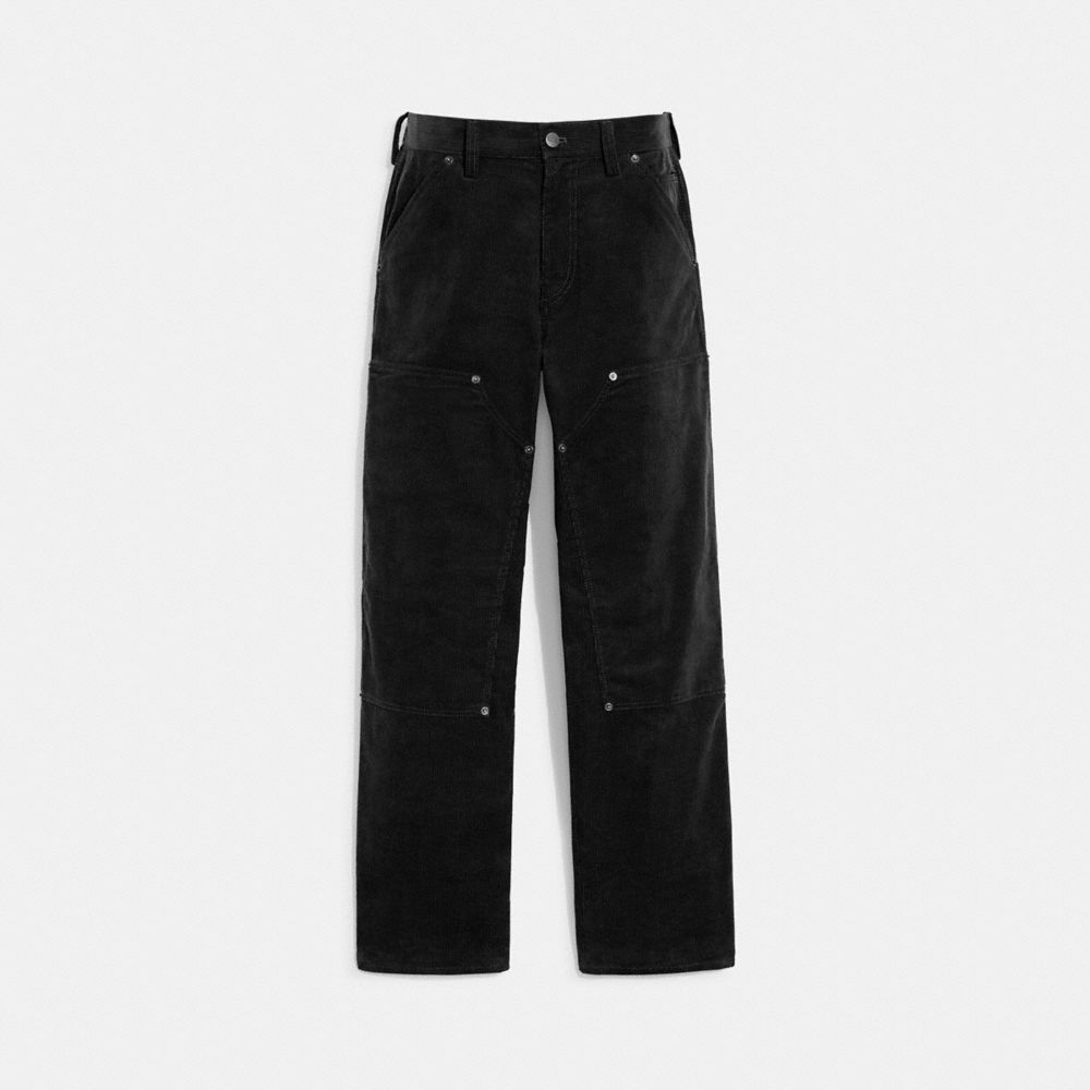 Pantaloni Uomo Coach Corduroy Nere | ITFDC165