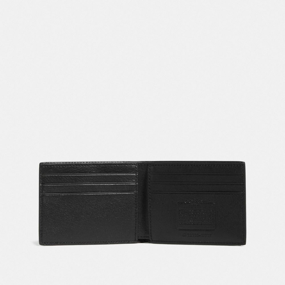 Portafoglio Uomo Coach Slim Billfold Nere | ITOKV247