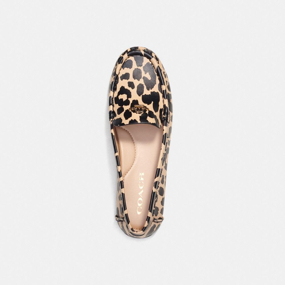 Scarpe Casual Donna Coach Marley Driver With Leopard Print Leopardate | ITHAK323