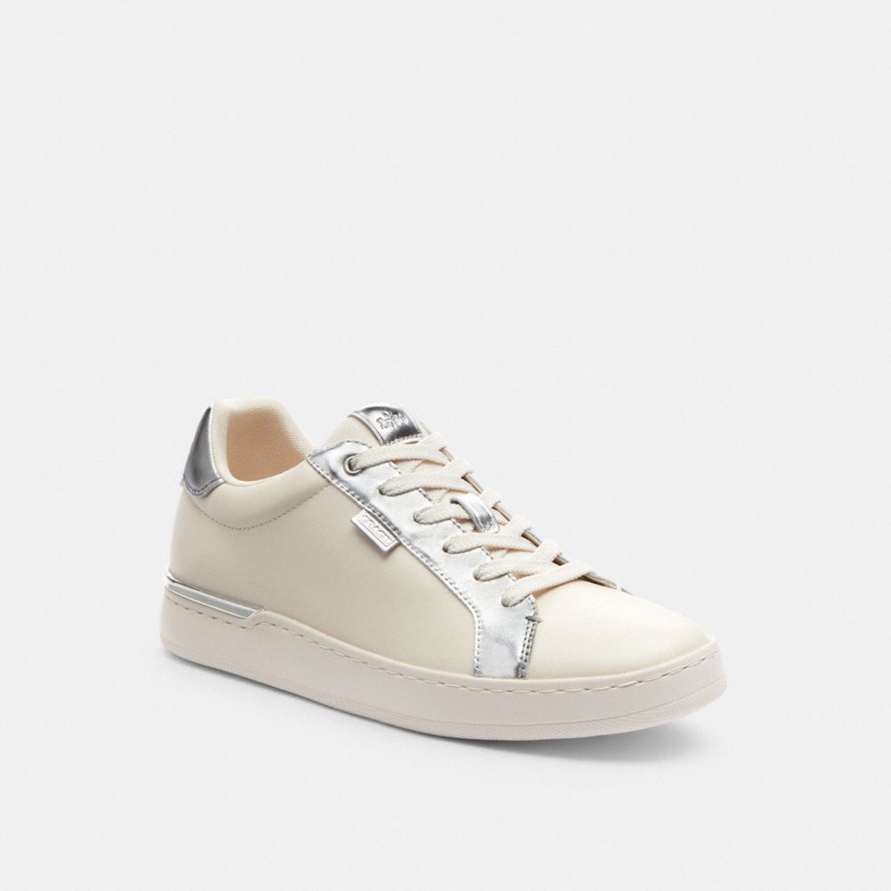 Sneakers Donna Coach Lowline Low Top Argento | ITKOK377