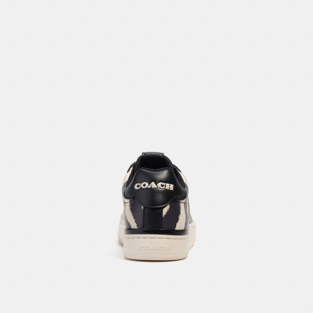 Sneakers Donna Coach Lowline Low Top With Print Nere Bianche | ITZUZ379