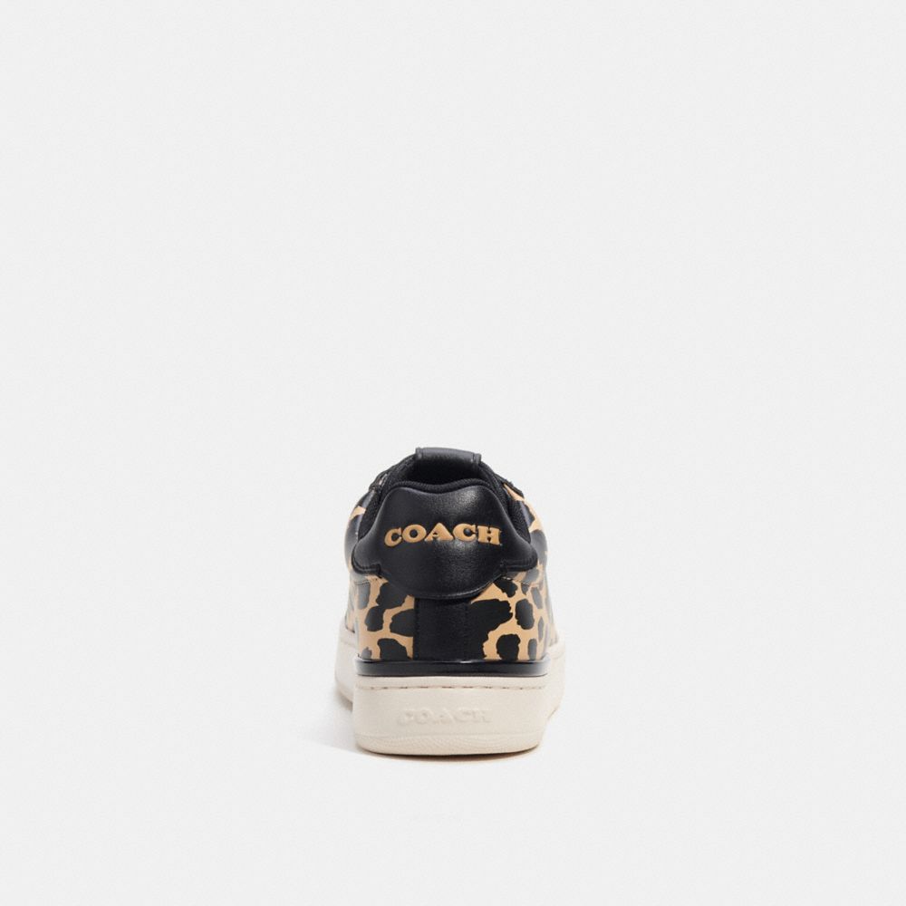 Sneakers Donna Coach Lowline Low Top With Print Leopardate | ITLIL378