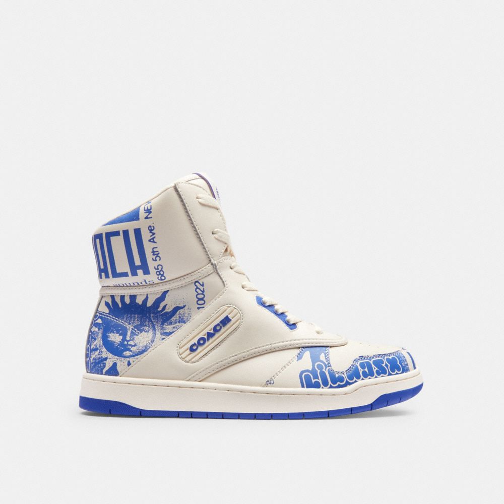 Sneakers Donna Coach The Lil Nas X Drop C202 High Top Blu | ITMQM385