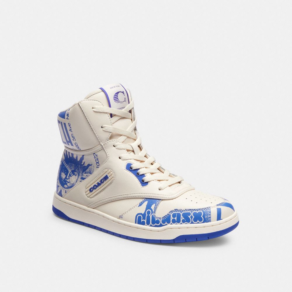 Sneakers Donna Coach The Lil Nas X Drop C202 High Top Blu | ITMQM385