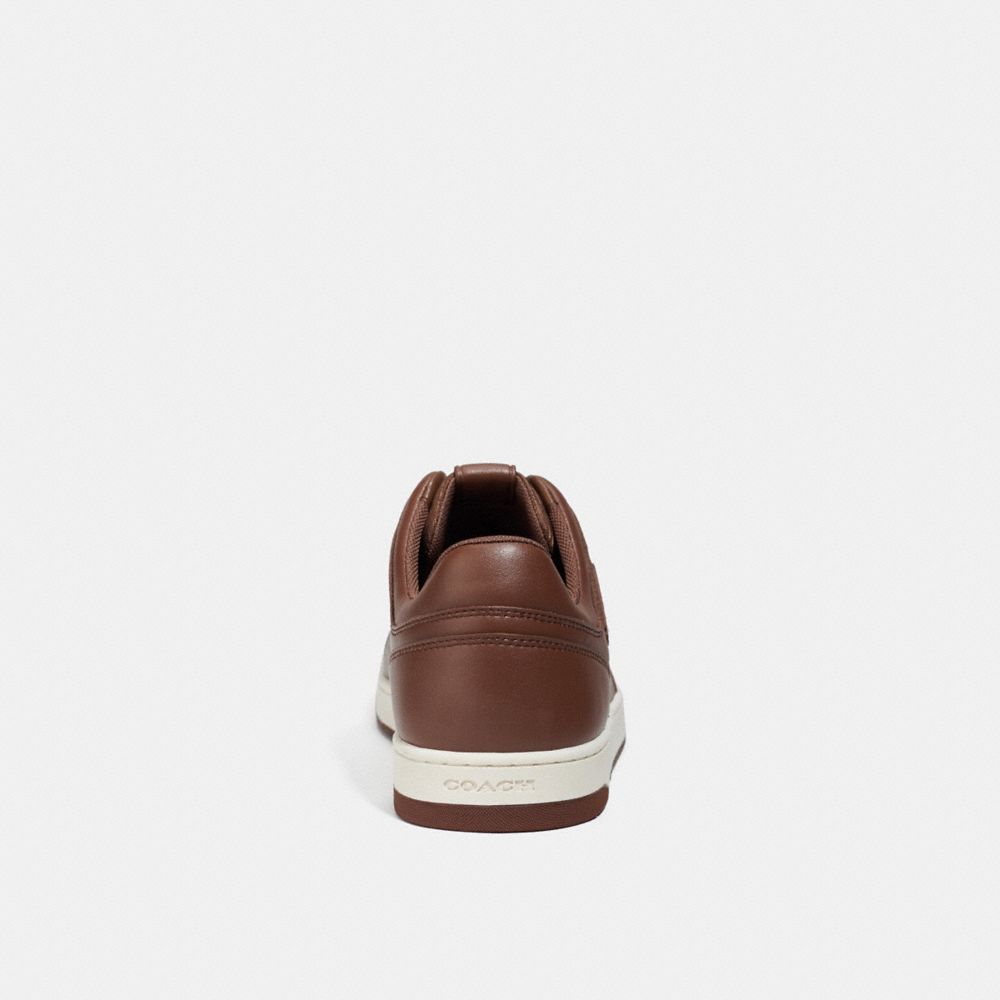 Sneakers Uomo Coach C201 In Signature Canvas Marroni | ITNWA127