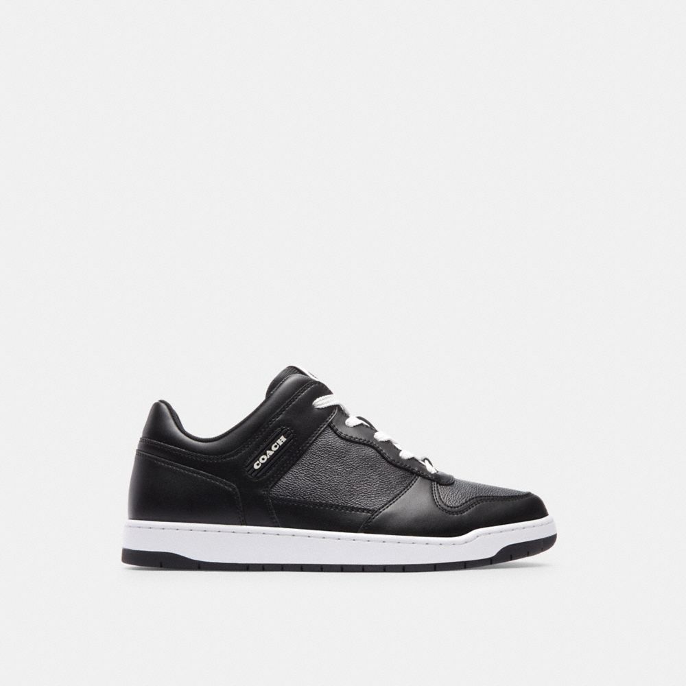 Sneakers Uomo Coach C201 In Signature Canvas Nere | ITMQP126