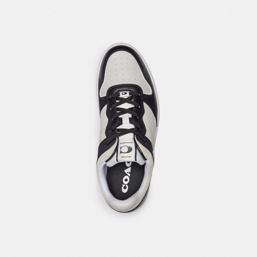 Sneakers Uomo Coach C201 Nere Grigie Chiaro | ITVRY122