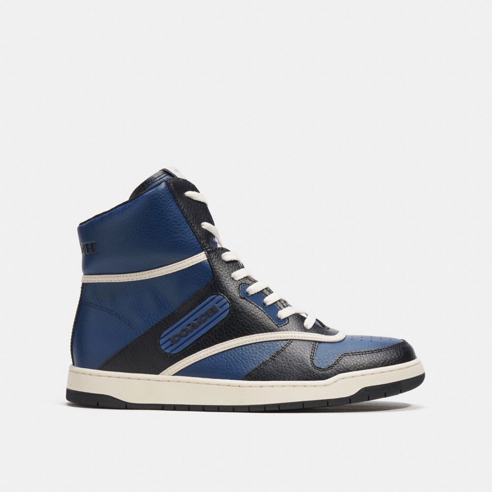 Sneakers Uomo Coach C202 High Top Blu Profondo | ITCTF130