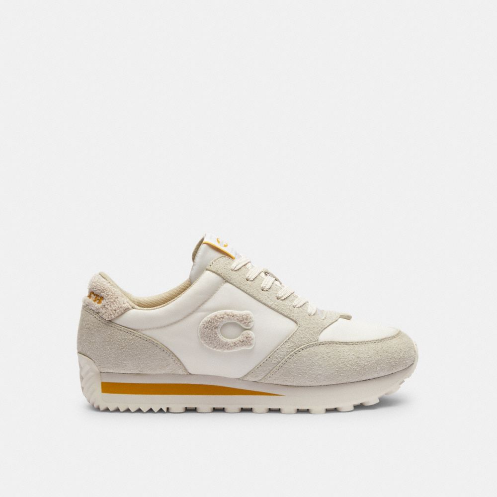 Sneakers Uomo Coach Runner Grigie Bianche | ITAHN141