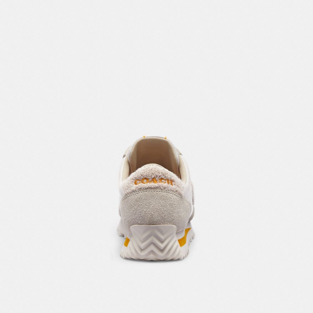 Sneakers Uomo Coach Runner Grigie Bianche | ITAHN141