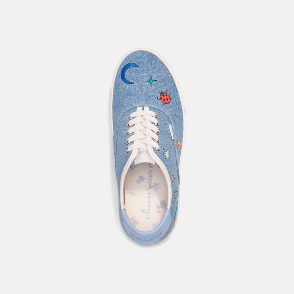 Sneakers Uomo Coach X Observed By Us Lace Up Skate Blu | ITOKM143