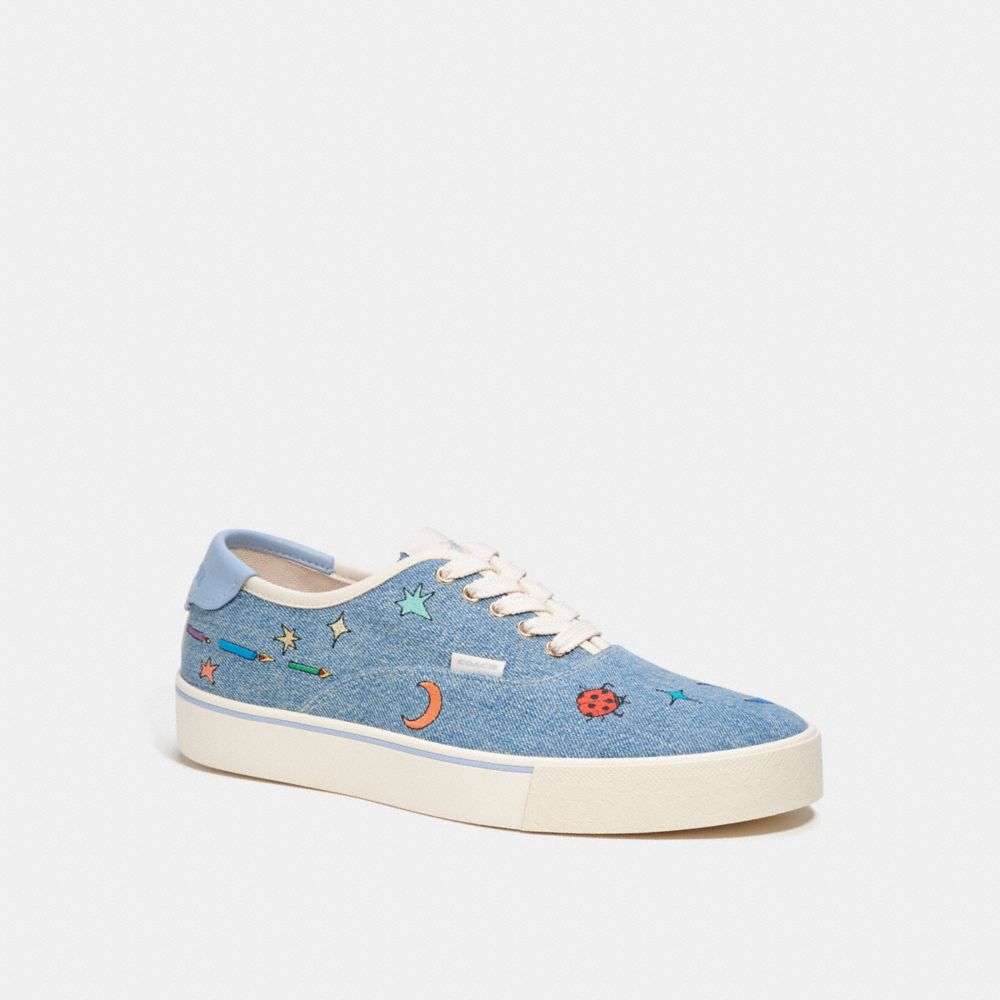 Sneakers Uomo Coach X Observed By Us Lace Up Skate Blu | ITOKM143