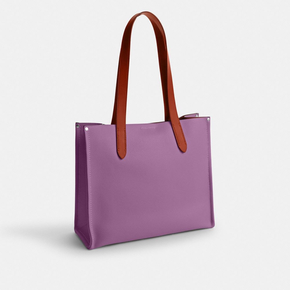 Tote Donna Coach Cosmic Relay 34 With Rocket Viola Colorate | ITOKB923