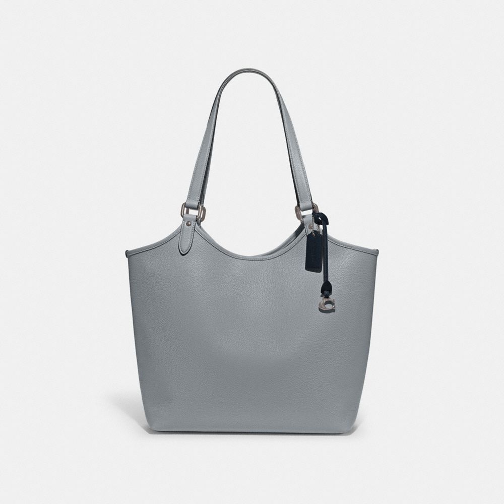 Tote Donna Coach Day Argento Grigie Blu | ITILN924