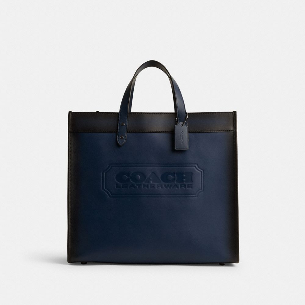 Tote Donna Coach Field 40 Blu Profondo | ITUZM925